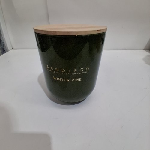SAND + FOG 4-WICK SOY WAX BLEND SCENTED CANDLE - WINTER PINE - 60 OZ image 2