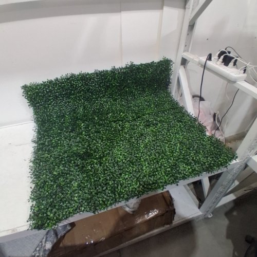 ARTIFICIAL BOXWOOD HEDGE WITH LIGHTS - 40" X 40" - GREEN (MODEL: BOXWOOD400) image 6