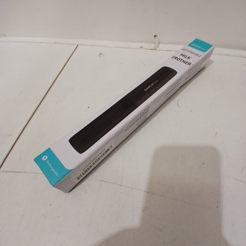 SIMPLE TASTE RECHARGEABLE HANDHELD ELECTRIC MILK FROTHER - GLOSSY BLACK (MODEL: KJBQ-65X) image 4