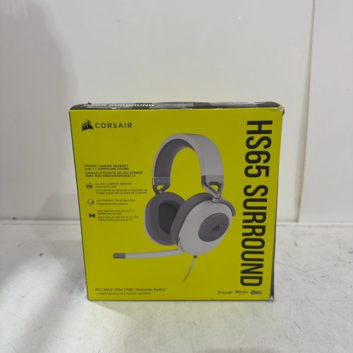 CORSAIR HS60 PRO SURROUND GAMING HEADSET - CARBON - WHITE / SILVER (MODEL : CA-9011213-NA) image 6