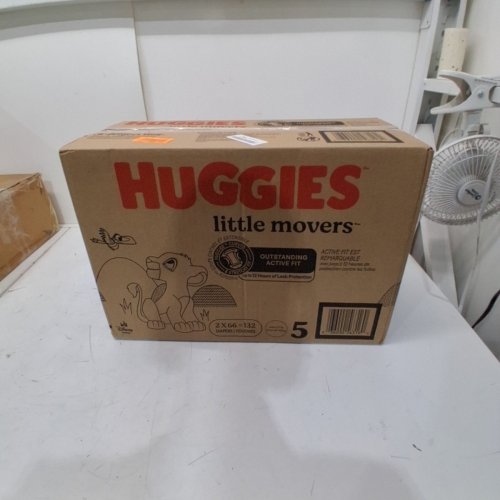 132PK HUGGIES LITTLE MOVERS DIAPERS - SIZE 5 (27+LBS) - DISNEY BABY LION KING (MODEL: 56316) image 2
