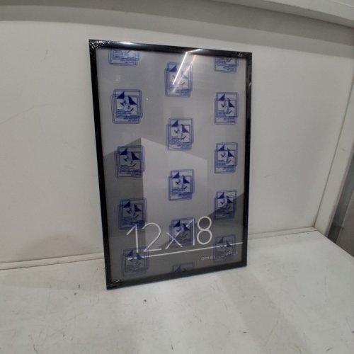AMERICANFLAT POSTER FRAME WITH SHATTER RESISTANT GLASS - 12"X18" - BLACK (MODEL: MW1218BK) image 2
