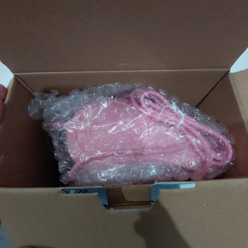 KID'S MPOW WIRED HEADPHONES - PINK/WHITE (MODEL: BH297B) image 2