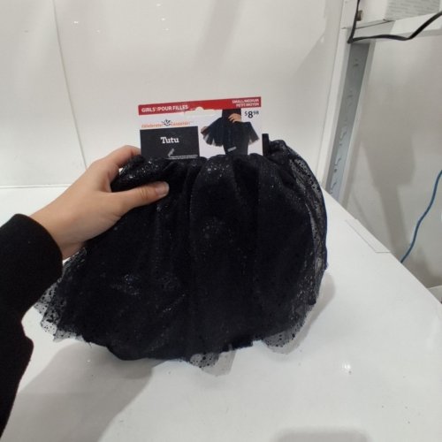 GIRL'S WAY TO CELEBRATE! SEQUIN TUTU - SMALL/MEDIUM - BLACK image 2