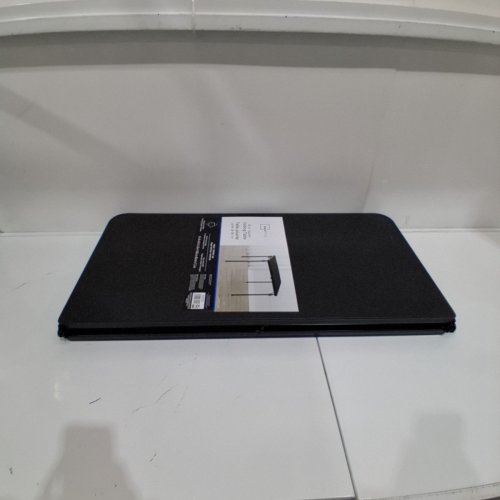 MAINSTAYS PORTABLE FOLD-IN-HALF PLASTIC TABLE - 24" - BLACK image 2