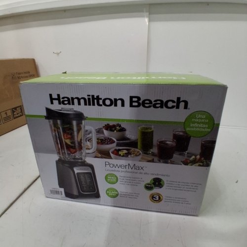 HAMILTON BEACH POWERMAX PROFESSIONAL PERFORMANCE BLENDER - 48OZ - 1680W - GREY/STAINLESS STEEL (MODEL: 58600J) image 5