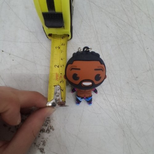 WOW! STUFF CLIPIES COLLECTIBLE WWE KOFI KINGSTON - 3" - MULTICOLOUR image 3