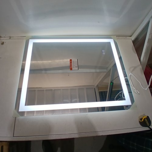 MIPPAM LED BATHROOM MIRROR 3000K/4000K/6000K 24'' X 32'' (MODEL:OS-2432) image 2