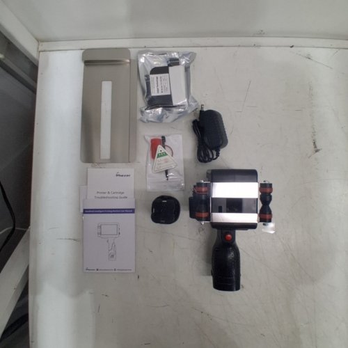 PHEZER UPGRADED HANDHELD INKJET PRINTER FOR ANY SURFACE WITH QUICK-DRY INK CARTRIDGE - BLACK (MODEL: P16) image 4