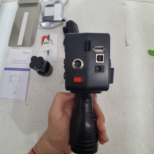 PHEZER UPGRADED HANDHELD INKJET PRINTER FOR ANY SURFACE WITH QUICK-DRY INK CARTRIDGE - BLACK (MODEL: P16) image 5