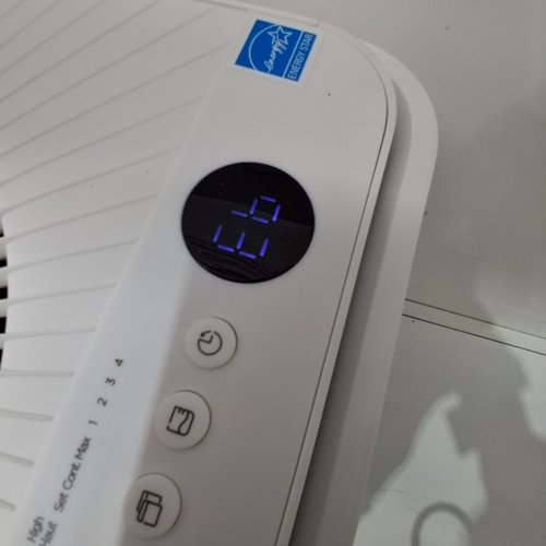 MIDEA CUBE 50PT SMART DEHUMIDIFIER - COVERS UP TO 4500SQFT - SMART CONTROLS COMPATIBLE WITH ALEXA - WHITE (MODEL: MADM50R1AWT) image 2