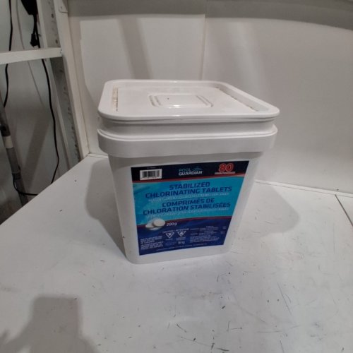 80PK POOL GUARDIAN KOREX STABILIZED CHLORINATING TABLETS - 16KG (MODEL:1986939) image 3