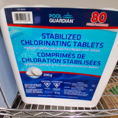 80PK POOL GUARDIAN KOREX STABILIZED CHLORINATING TABLETS - 16KG (MODEL:1986939) image 4