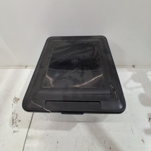 STERILITE BPA-FREE CONTOURED GRIP PLASTIC STORAGE BOX - 18.5" X 14" X 11" - CLEAR / BLACK image 5