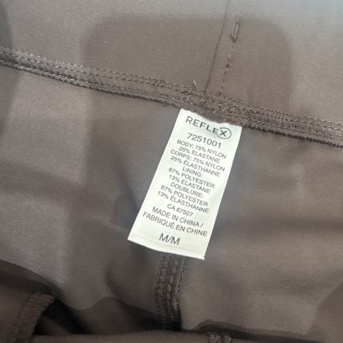 WOMEN'S REFLEX PERFORMANCE KNIT PANT - MEDIUM - BROWN (STYLE:7251002) image 2