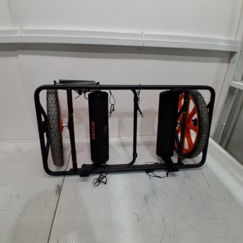 VEVOR KAYAK CART CANOE CART DOLLY - 300LB - BLACK/ORANGE (MODEL: 02049SIS) image 2