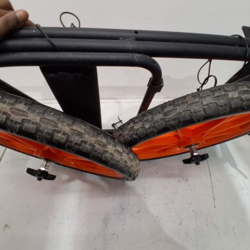 VEVOR KAYAK CART CANOE CART DOLLY - 300LB - BLACK/ORANGE (MODEL: 02049SIS) image 4
