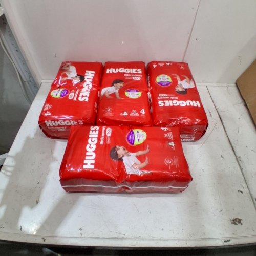 144PK HUGGIES LITTLE MOVERS - SIZE 4 - MICKEY MOUSE image 2