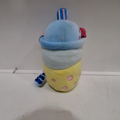 PUCHI GUMI BOBA TEA BIRD PLUSH - 7" - BLUE/YELLOW/PINK image 5