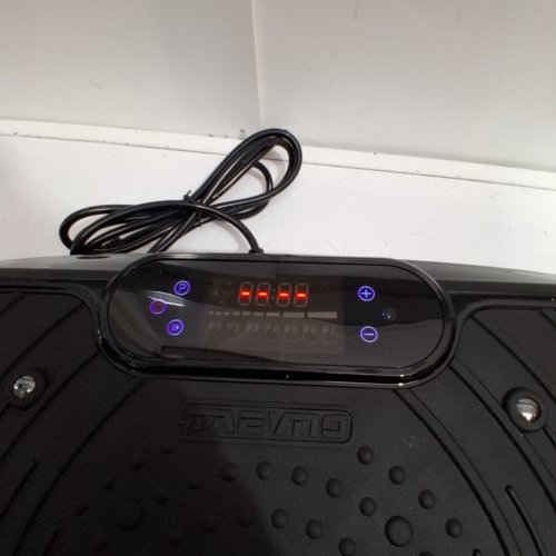 TAEVNO BLUETOOTH VIBRATION PLATE EXERCISE MACHINE - 450LB CAPACITY - WITH REMOTE - BLACK image 2