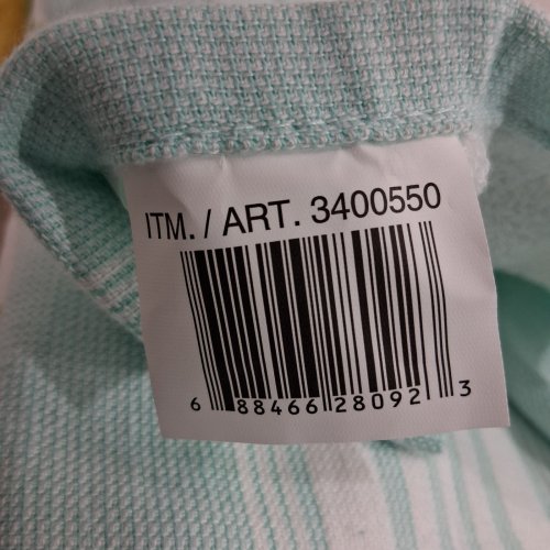 8PK MIKASA KITCHEN TOWELS - 17" X 28" - YELLOW & GREEN (MODEL:3400550) image 2