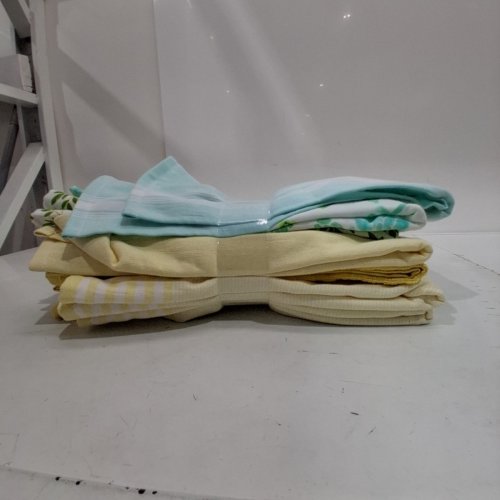 8PK MIKASA KITCHEN TOWELS - 17" X 28" - YELLOW & GREEN (MODEL:3400550) image 3