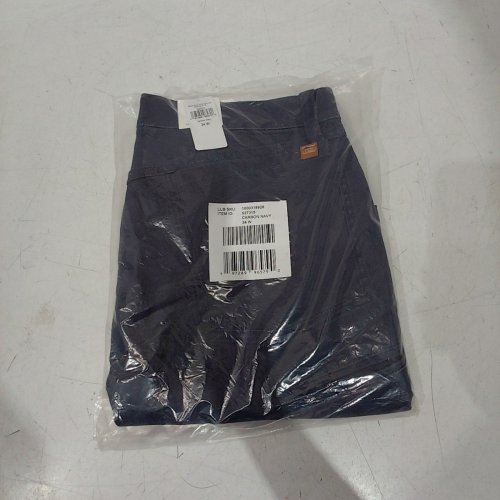 MEN'S L.L.BEAN BEANFLEX PERFORMANCE CANVAS SHORTS - 34 WIDE - 9" INSEAM - CARBON NAVY (STYLE: 527315) image 2