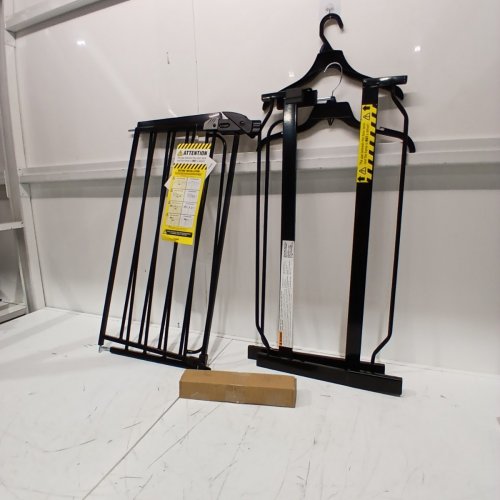 REGALO EASY STEP EXTRA WIDE SAFETY GATE - 29-49" X 30" - BLACK (MODEL: 1164 EB DS) image 2