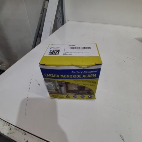 2PK LEDRONCO CARBON MONOXIDE DETECTOR - WHITE image 3
