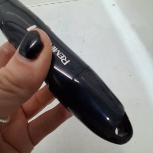 REMINGTON WATERPROOF NOSE/EAR/BROW TRIMMER WITH WETTECH AND COMFORT TRIM TECH - BLACK - (MODEL: NE3200) image 2