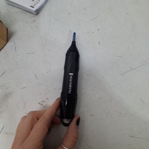 REMINGTON WATERPROOF NOSE/EAR/BROW TRIMMER WITH WETTECH AND COMFORT TRIM TECH - BLACK - (MODEL: NE3200) image 3