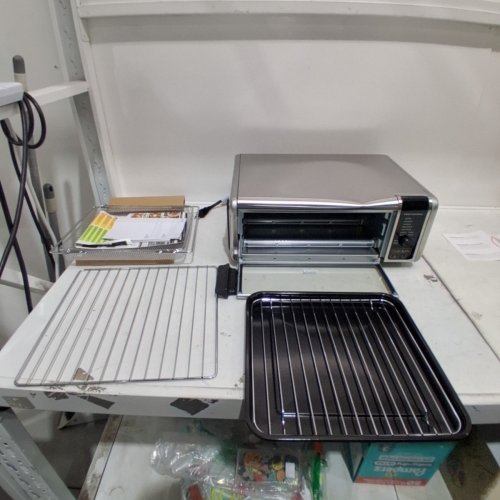 NINJA FOODI 8-IN-1 DIGITAL FLIP-AWAY AIR FRYER TOASTER OVEN - STAINLESS STEEL (MODEL: SP101C/FT102CCO) image 3