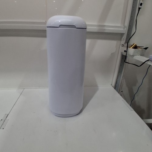 DIAPER GENIE PLATINUM DIAPER STAINLESS STEEL DIAPER PAIL - WHITE image 2
