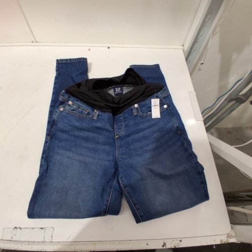 WOMEN'S GAP MATERNITY JEANS - 29/8 R/S - BLUE image 2