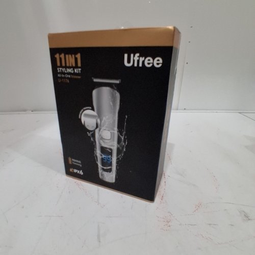 UFREE ALL-IN-ONE BEARD WATERPROOF TRIMMER WITH LED DISPLAY - SILVER (MODEL:U-1176) image 6