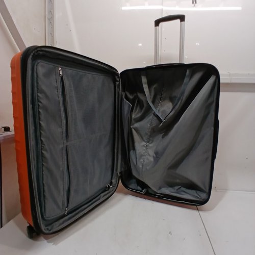 AMAZONBASICS HARDSIDE SPINNER TRAVEL LUGGAGE SUITCASE - 30" - ORANGE image 5