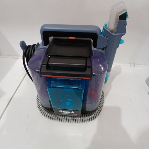 SHARK PORTABLE STAIN STRIKER CARPET CLEANER & UPHOLSTERY CLEANER WITH 4 CLEANING TOOLS - GREY/BLUE (MODEL: PX202BRN) image 10