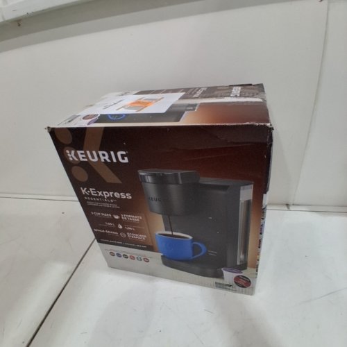 KEURIG K-EXPRESS ESSENTIALS SINGLE SERVE COFFEE MAKER WITH 36OZ WATER RESERVOIR - GREY (MODEL: K25) image 5