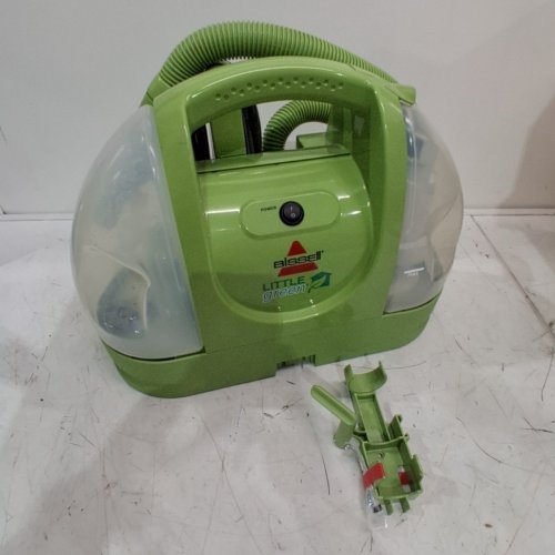BISSELL LITTLE GREEN PORTABLE CARPET AND UPHOLSTERY SPOT VACUUM CLEANER - GREEN (MODEL: 3353G) image 3