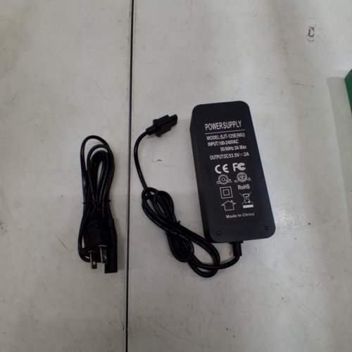 2PC ELECTRIC SCOOTER POWER SUPPLY - 5V - 2AMP -BLACK (MODEL: SJT-125E(NIU)) image 2