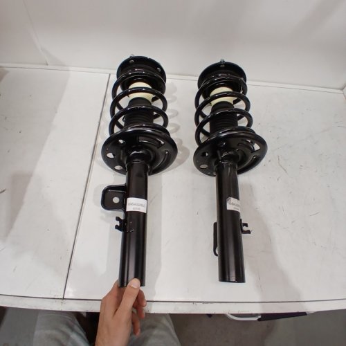 2PC FRONT STRUTS ASSEMBLY SHOCKS - COMPATIBLE WITH FORD FLEX 2010 TO 2011 - BLACK (MODEL: KX4SAA16200U1) image 3