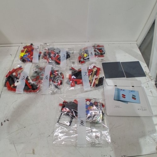 843PC LEGO CITY FIRE STATION WITH FIRE TRUCK TOY - MULTICOLOUR (MODEL: 60414) image 2