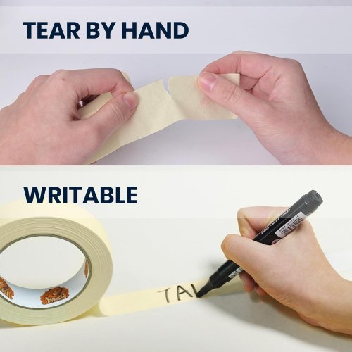 10PK TAPEBEAR GENERAL PURPOSE MASKING TAPE (MODEL:MA1201) image 3