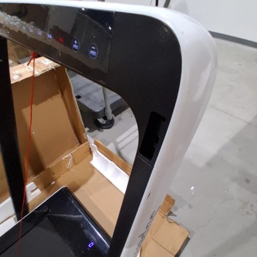COSTWAY SUPERFIT FOLDING TREADMILL WITH REMOTE - APP SPEAKER - LED DISPLAY - 2.25 H/P WITH 7.5MPH TOP SPEED - WHITE (MODEL: SP37591SH-WH) image 6