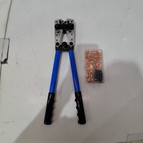 HAICABLE WIRE CRIMPING TOOL/PLIERS BLUE (MODEL: HX-50B) image 2