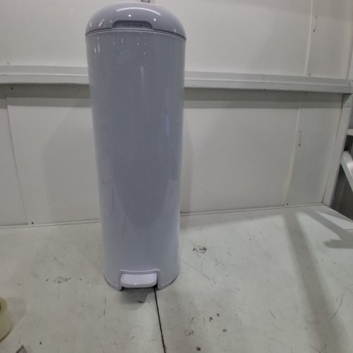 DIAPER GENIE PLATINUM DIAPER STAINLESS STEEL DIAPER PAIL, WHITE image 2