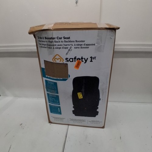 SAFETY 1ST 3-IN-1 HARNESS BOOSTER CAR SEAT - 100LB MAX - BLACK (MODEL: 22276CHHR) image 5