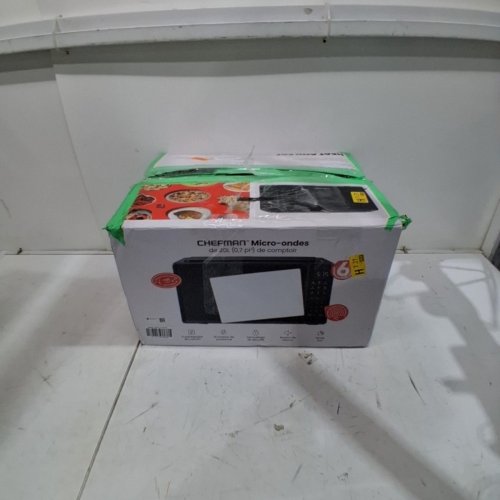 CHEFMAN COUNTERTOP MICROWAVE OVEN - 0.7 CU. FT - BLACK (MODEL: RJ55-7-V2-CA) image 6