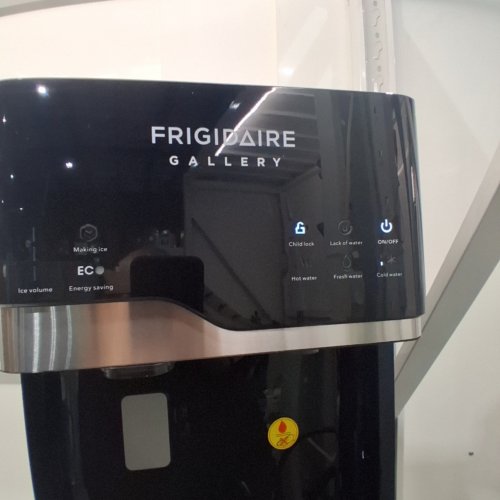 FRIGIDAIRE 3-IN-1 BOTTOM LOAD HOT/COLD WATER COOLER BUILT-IN BULLET ICE MAKER - 50 GAL - BLACK (MODEL: EFWC534-BLACK) image 2