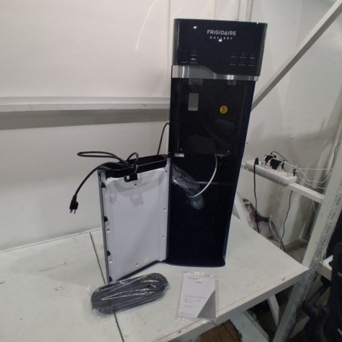 FRIGIDAIRE 3-IN-1 BOTTOM LOAD HOT/COLD WATER COOLER BUILT-IN BULLET ICE MAKER - 50 GAL - BLACK (MODEL: EFWC534-BLACK) image 3